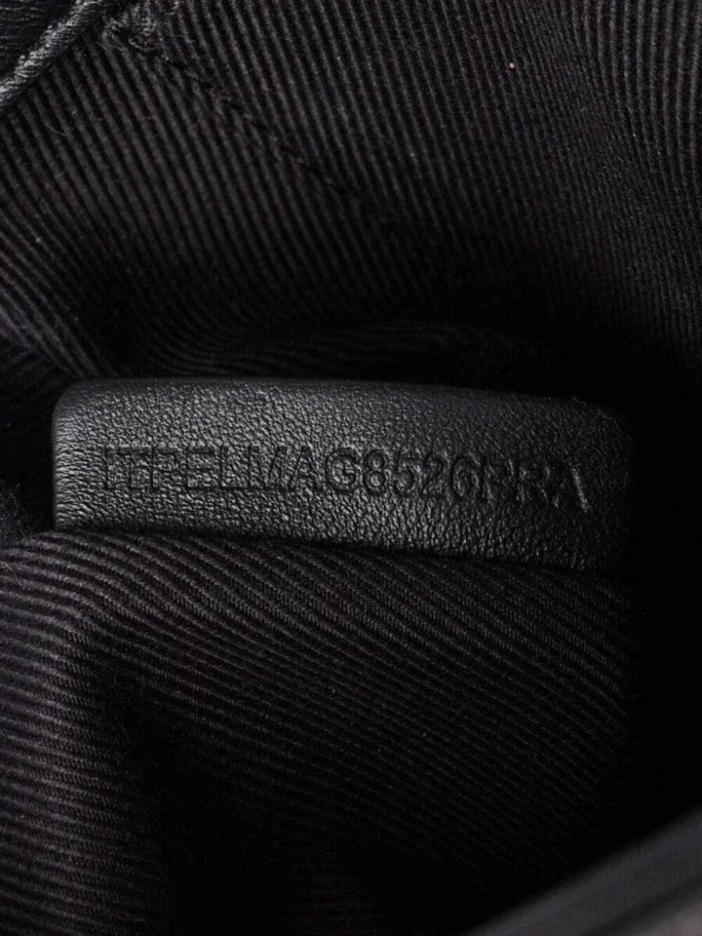 Burberry Black Quilted Coated Canvas Logo Print Belt Bag - Picture 9 of 12